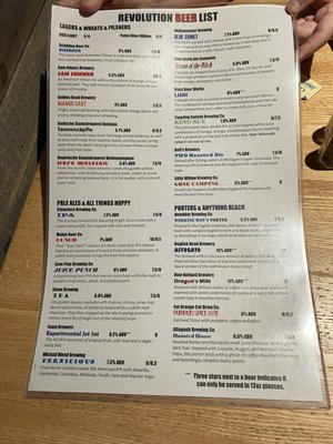Menu photo 8 Revolution Taproom & Grill Rochester, NH Menu photo 8 Revolution Taproom & Grill Rochester, NH