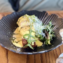 Forty Three Bakery  - Potato pave benedict