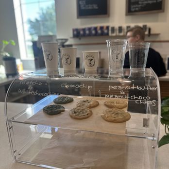 Green Nest Cafe - Cookies and beverage sizes - Cafes Near Me - Bedford, Texas