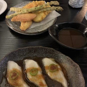 Rice - Yellowtail and Yellowtail Jalapeño & Veggie Vegetable Tempura - Japanese Near Me - Los Angeles, California