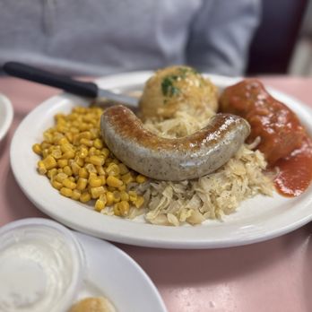 Sabina's Restaurant - Kielbasa with stuffed cabbage - Polish Near Me - Melvindale, Michigan Sabina's Restaurant - Kielbasa with stuffed cabbage - Polish Near Me - Melvindale, Michigan