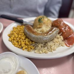 Sabina's Restaurant - Kielbasa with stuffed cabbage