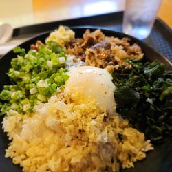 U:Don Fresh Japanese Noodle Station - University District - Gyudon beef rice bowl with ontama egg