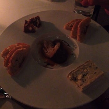 Latitudes - Sunset Key Cottages - Reisling poached pears with an apple jam and blue cheese wedge - Seafood Near Me - Key West, Florida