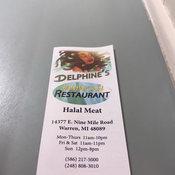 Delphine Jamaican Restaurant - Menu - Caribbean Near Me - Warren, Michigan