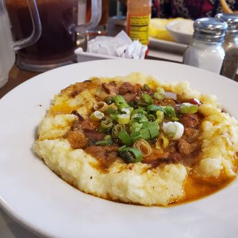 Josephine's Cooking - Shrimp grits and gumbo......njoyed this...........once i got it..... - American Near Me - Chicago, Illinois Josephine's Cooking - Shrimp grits and gumbo......njoyed this...........once i got it..... - American Near Me - Chicago, Illinois