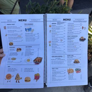 Apple Fritter - menu - Burgers Near Me - San Mateo, California