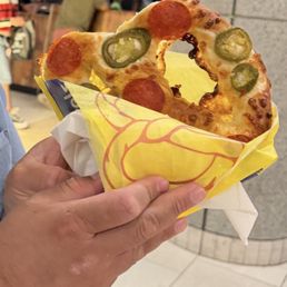 Jalapeño pepperoni pretzel Jalapeño pepperoni pretzel