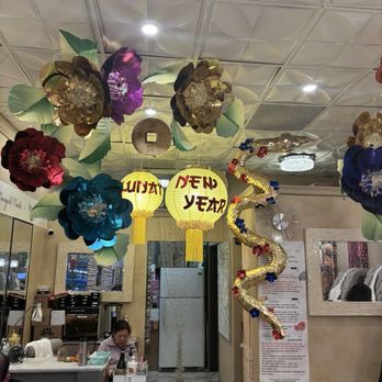 Marigold Nails - Lunar new year- lanterns, gold snake, flowers - Nail Salons Near Me - San Luis Obispo, California Marigold Nails - Lunar new year- lanterns, gold snake, flowers - Nail Salons Near Me - San Luis Obispo, California