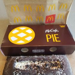 McDonald's - Oreo pie was a limited edition flavor. Not bad.