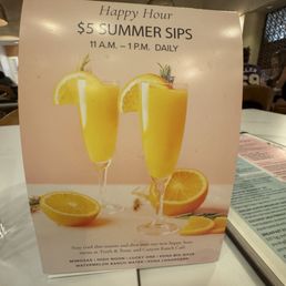 Happy Hour Special Happy Hour Special