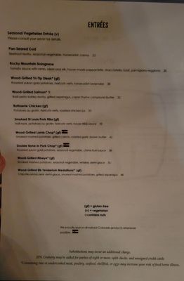 Menu photo 2 Tavern West Frisco, CO Menu photo 2 Tavern West Frisco, CO