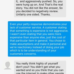 This is the message I received from the company This is the message I received from the company