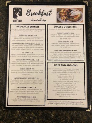 Menu photo 5 The White Hart Cafe Lynchburg, VA Menu photo 5 The White Hart Cafe Lynchburg, VA