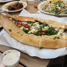 Turkish style pizza- Pide