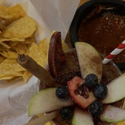 Chips/salsa and sangria
