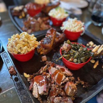 The Desoto Grill - Combo Platter (3 Meats, 3 Sides) - Barbeque Near Me - Kalispell, Montana The Desoto Grill - Combo Platter (3 Meats, 3 Sides) - Barbeque Near Me - Kalispell, Montana