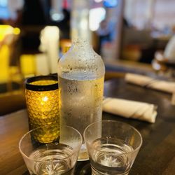 Cha Cha's Latin Kitchen - Delicious bottle of water :) staying hydrated!