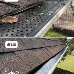 Elevation Gutters - What a difference a gutter upgrade can make! This project went from outdated gutters to a clean, upgraded system designed to protect t