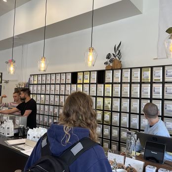 TeaHaus - No real written menú- read each label on the wall to order. So many choices! - Macarons Near Me - Ann Arbor, Michigan