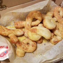 Domino's - Parmesan bread twists.