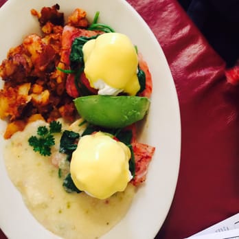 Lucile's Creole Cafe - Benedict with 1/2 potatoes and 1/2 grits - amazing! - Cajun/Creole Near Me - Boulder, Colorado Lucile's Creole Cafe - Benedict with 1/2 potatoes and 1/2 grits - amazing! - Cajun/Creole Near Me - Boulder, Colorado