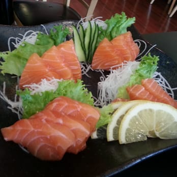 Hanamaru - salmon sashimi dinner - Japanese Near Me - Sunnyvale, California Hanamaru - salmon sashimi dinner - Japanese Near Me - Sunnyvale, California
