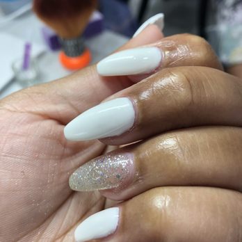 Pro Nails - He claims this is how a polish job is supposed to look - Nail Salons Near Me - North Lauderdale, Florida