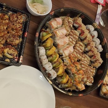 Blue Orchid - Thanksgiving feast - Sushi Bars Near Me - Charlotte, North Carolina Blue Orchid - Thanksgiving feast - Sushi Bars Near Me - Charlotte, North Carolina