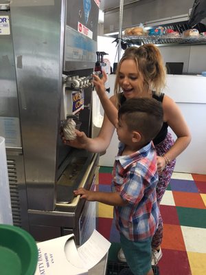 Krispy Cones Ice Cream by null