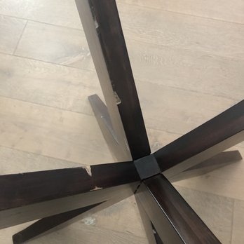 Rapid Van Lines - Table damaged in moving truck. - Packing Services Near Me - South Bend, Indiana