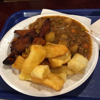 Chicken Rico - Beef Stew with yucca and plantains - Peruvian Near Me - Herndon, Virginia Chicken Rico - Beef Stew with yucca and plantains - Peruvian Near Me - Herndon, Virginia