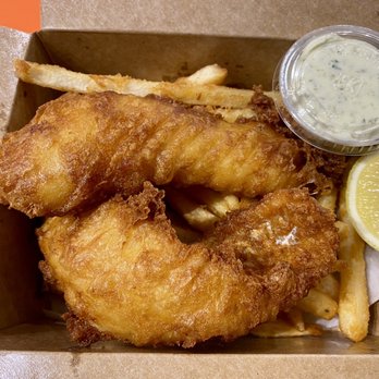 Red's Best - Fish and chips! The best I've had thus far! - Seafood Near Me - Boston, Massachusetts