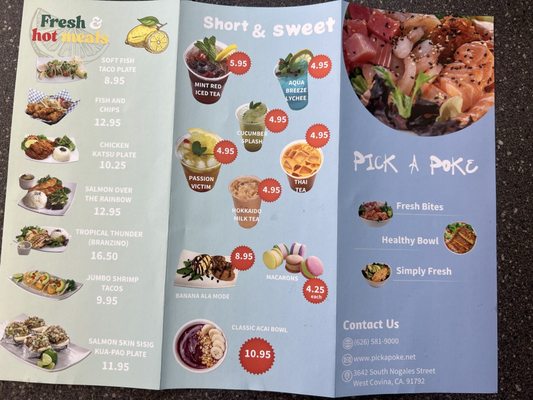 Menu photo 2 Pick a Poke West Covina, CA Menu photo 2 Pick a Poke West Covina, CA