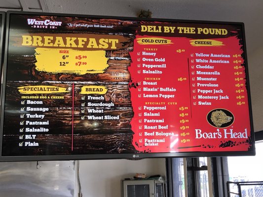 Menu photo 1 West Coast Drive In Visalia, CA Menu photo 1 West Coast Drive In Visalia, CA