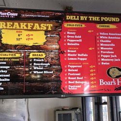 West Coast Drive In - Menu.