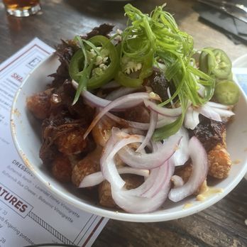The Exchange Pub + Kitchen - Braised Short Rib Tots - Gastropubs Near Me - New Albany, Indiana