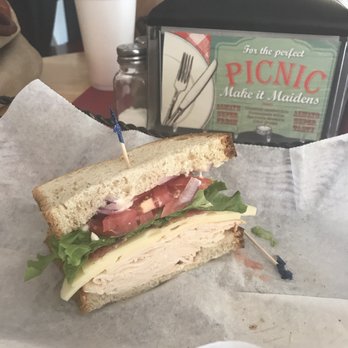 The Cafe At Maidens - Turkey bacon swiss sandwich - Caterers Near Me - Powhatan, Virginia The Cafe At Maidens - Turkey bacon swiss sandwich - Caterers Near Me - Powhatan, Virginia