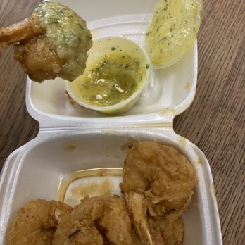 Seana's - Fried Shrimp garlic butter sauce - Caribbean Near Me - Orlando, Florida