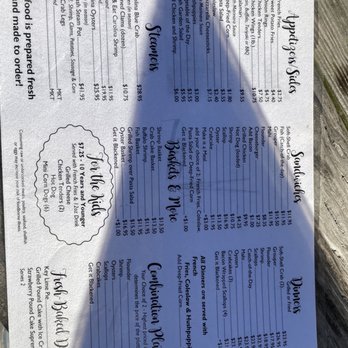Waterfront Seafood Shack - Menu - Seafood Near Me - Calabash, North Carolina Waterfront Seafood Shack - Menu - Seafood Near Me - Calabash, North Carolina