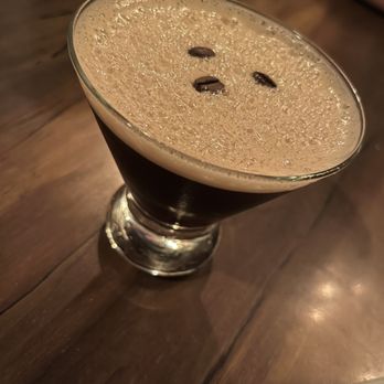Campania Coal Fired Pizza - Espresso Martini - Pizza Near Me - Brooklyn, New York