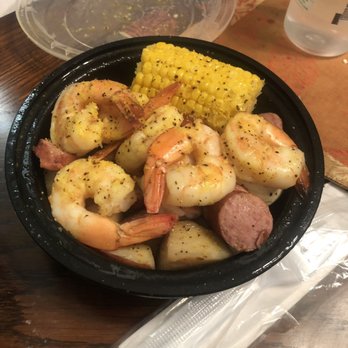 DeeO's Seafood - Only 7 shrimp in a bowl. - Seafood Near Me - Cordova, Tennessee
