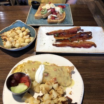 First Watch - Million dollar bacon, breakfast potatoes, Floridian French toast, and the chickichanga - Breakfast & Brunch Near Me - College Station, Texas First Watch - Million dollar bacon, breakfast potatoes, Floridian French toast, and the chickichanga - Breakfast & Brunch Near Me - College Station, Texas