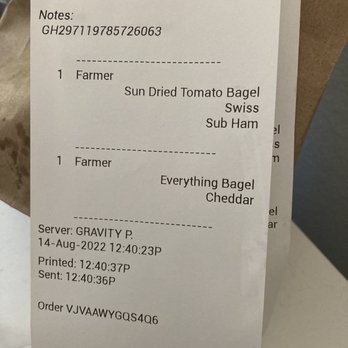 Jazzy Bagels - I can read a ticket, can you?! - Bagels Near Me - Gresham, Oregon Jazzy Bagels - I can read a ticket, can you?! - Bagels Near Me - Gresham, Oregon