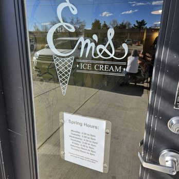 Em’s Ice Cream - Current hours - Ice Cream & Frozen Yogurt Near Me - Wheat Ridge, Colorado