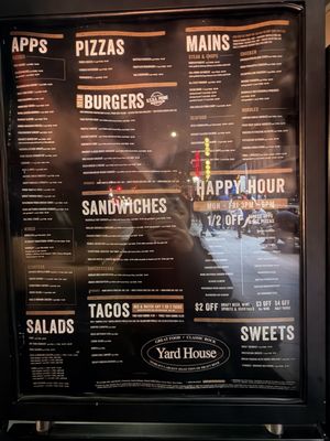 Menu photo 8 Yard House Brea, CA