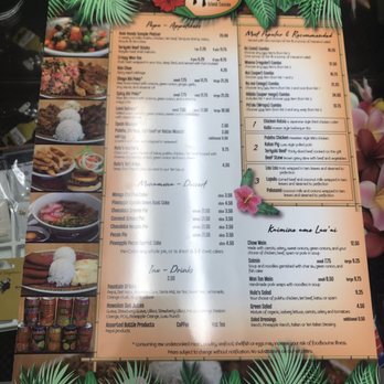 Hula Hands Restaurant 4630 - New Menu! - Hawaiian Near Me - Anchorage, Alaska