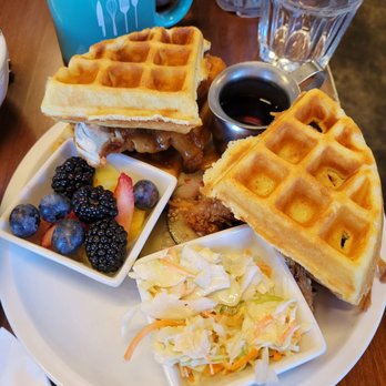 Four Friends Kitchen - Chicken and Waffles... Scrumptious and Delicious - Southern Near Me - Denver, Colorado