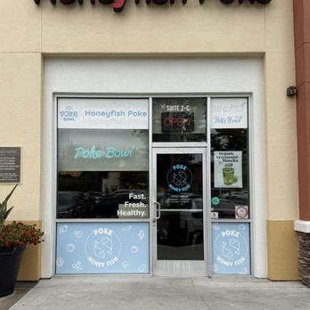 Honeyfish Poke - Outside - Poke Near Me - La Habra, California