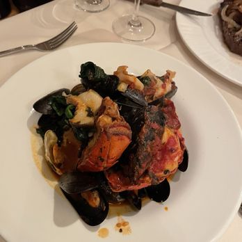 Casa Arturo Bistro - Black Ink Linguini w/ lobster and mussels - Italian Near Me - Little Falls, New Jersey Casa Arturo Bistro - Black Ink Linguini w/ lobster and mussels - Italian Near Me - Little Falls, New Jersey